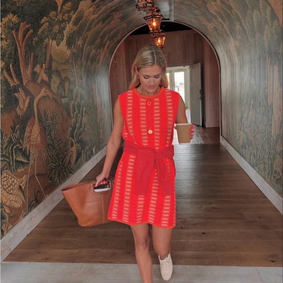 RHOWE by Anna cate neon knit sweater dress - Picture 3 of 7